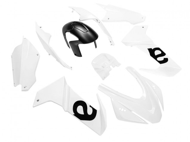 Billigste Aprilia RS660 Motorrad Verkleidung 2020-2024 - Weiss