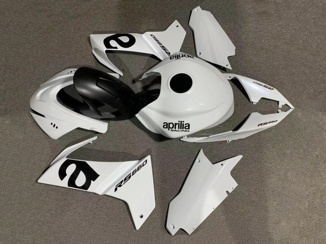 Billigste Aprilia RS660 Motorrad Verkleidung 2020-2024 - Weiss