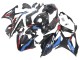 Billigste BMW S1000RR Motorrad Verkleidung 2023-2024 - Blau Rot Carbonfaser
