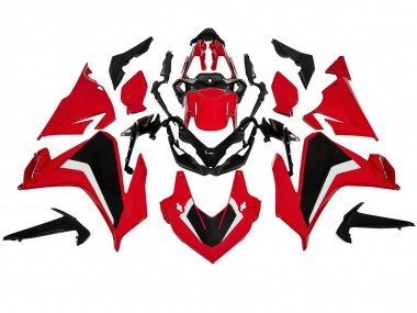 Billigste Honda CBR500R Motorrad Verkleidungen Kit 2022-2023 - Rot Weiss Schwarz