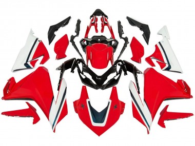 Billigste Honda CBR500R Motorrad Verkleidung Kit 2022-2023 - Rot Weiss Schwarz