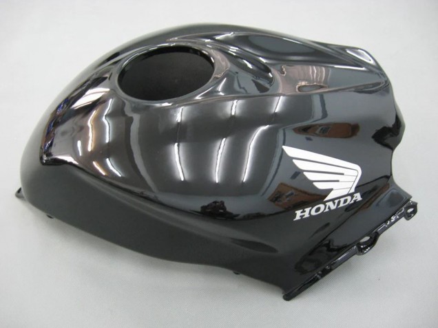 Billigste Honda CBR600RR Motorrad Verkleidung 2007-2008 - Grau Glanzendes Schwarz mit Aufkleber