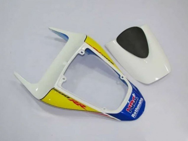 Billigste Honda CBR600RR Motorrad Verkleidung 2007-2008 - Weiss Blau Gelb Rothmans