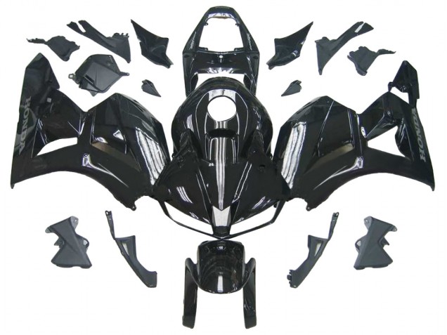 Billigste Honda CBR600RR Motorrad Verkleidung Kit 2013-2023 - Glanzendes Schwarz