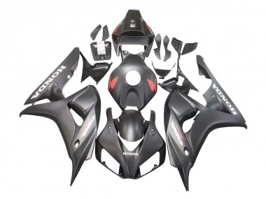 Billigste Honda CBR1000RR Motorrad Verkleidung 2006-2007 - Matt Schwarz