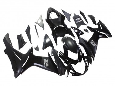 Billigste Suzuki GSXR 600/750 Motorrad Verkleidung 2011-2024 - Matt Schwarz Glanzendes Schwarz