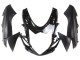 Billigste Suzuki GSXR 600/750 Motorrad Verkleidung 2011-2024 - Matt Schwarz Glanzendes Schwarz