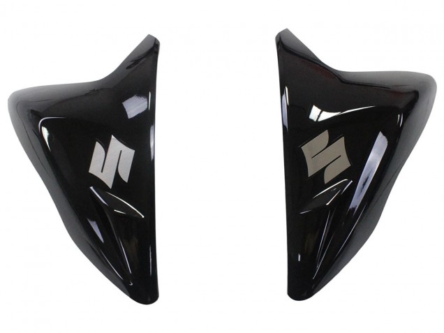 Billigste Suzuki GSXR 600/750 Motorrad Verkleidung 2011-2024 - Matt Schwarz Glanzendes Schwarz