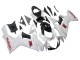 Billigste Suzuki GSXR 600/750 Motorrad Verkleidung 2011-2024 - Weiss Glanzendes Schwarz Rot Aufkleber