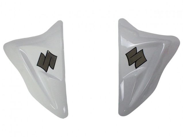 Billigste Suzuki GSXR 600/750 Motorrad Verkleidung 2011-2024 - Weiss Glanzendes Schwarz Rot Aufkleber