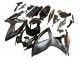 Billigste Suzuki GSXR 600/750 Motorrad Verkleidung 2006-2007 - Glanzendes Schwarz Matt Schwarz