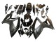 Billigste Suzuki GSXR 600/750 Motorrad Verkleidung 2006-2007 - Glanzendes Schwarz Matt Schwarz