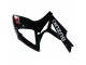 Billigste Suzuki GSXR 600/750 Motorrad Verkleidung 2006-2007 - Glanzendes Schwarz