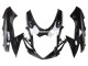Billigste Suzuki GSXR 600/750 Motorrad Verkleidung 2011-2024 - Glanzendes Schwarz