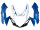 Billigste Suzuki GSXR 600/750 Motorrad Verkleidung 2011-2024 - Blau Weiss