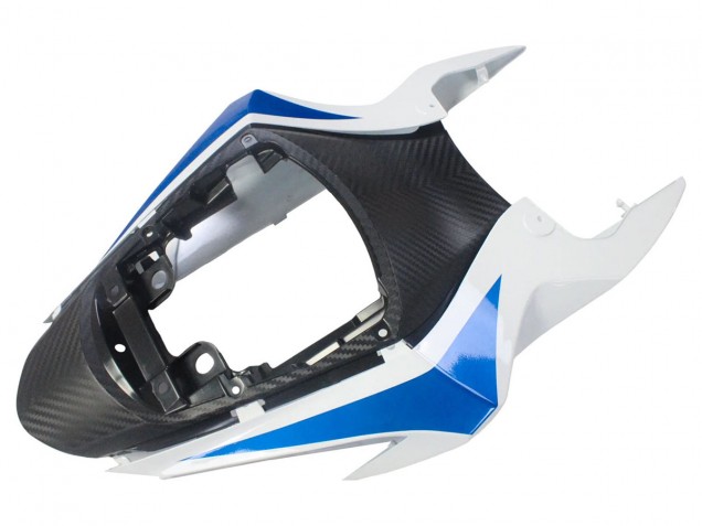 Billigste Suzuki GSXR 600/750 Motorrad Verkleidung 2011-2024 - Blau Weiss