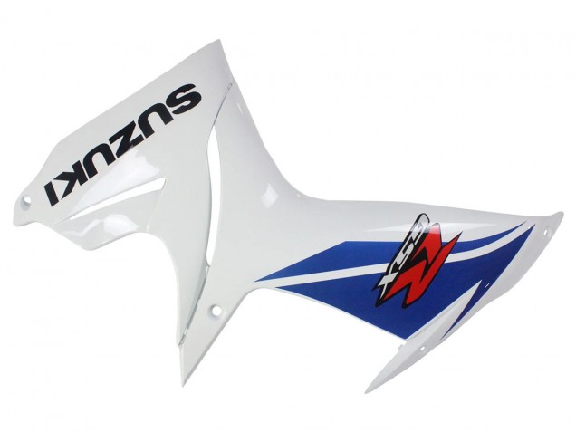 Billigste Suzuki GSXR 600/750 Motorrad Verkleidung 2011-2024 - Blau Weiss