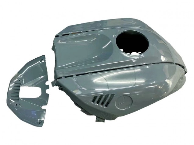 Billigste Yamaha YZF R7 Motorrad Verkleidung 2021-2024 - Glanzendes Grau