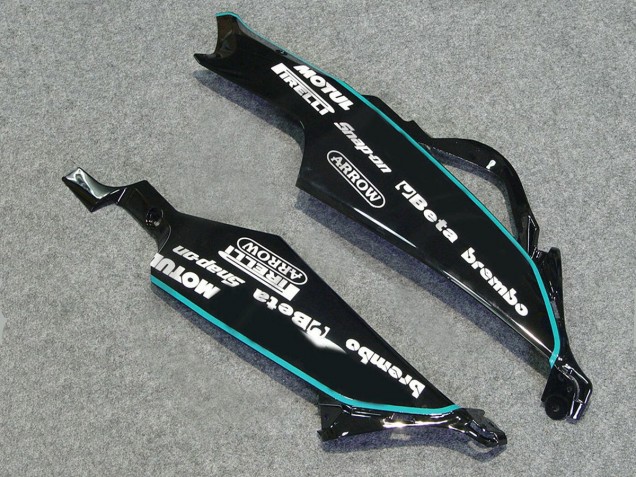 Billigste Suzuki GSXR 600/750 Motorrad Verkleidung 2006-2007 - Weiss Blau Gelb Corona Alstare