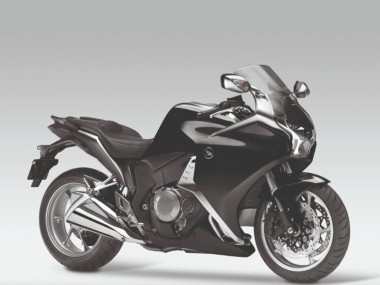 Billigste Honda VFR 1200 Motorrad Verkleidung 2010-2014 - Glanzendes Schwarz