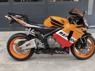 Billigste Honda CBR600RR Motorrad Verkleidung 2005-2006 - Schwarz Orange Weiss Rot Repsol