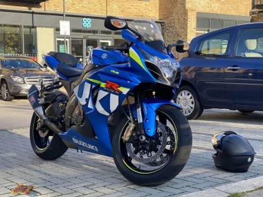 Billigste Suzuki GSXR 1000 Motorrad Verkleidung 2009-2016 - Blau Grun Weiss