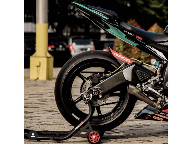 Billigste Yamaha YZF R6 Motorrad Verkleidung 2008-2016 - Hellgrun Weiss Schwarz Petronas