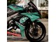 Billigste Yamaha YZF R6 Motorrad Verkleidung 2008-2016 - Hellgrun Weiss Schwarz Petronas