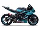 Billigste Yamaha YZF R6 Motorrad Verkleidung 2008-2016 - Hellgrun Weiss Schwarz Petronas