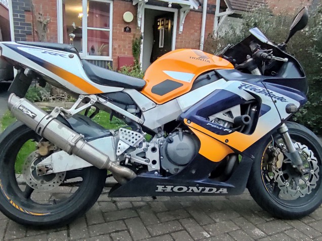 Billigste Honda CBR900RR 929RR Motorrad Verkleidung 2000-2001 - Silber Orange Blau