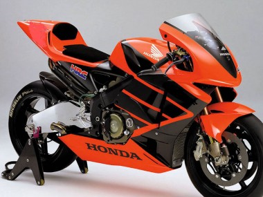 Billigste Honda CBR600RR Motorrad Verkleidung 2003-2004 - Rot Glanzendes Schwarz