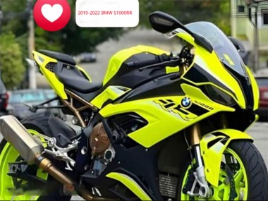 Billigste BMW S1000RR Motorrad Verkleidung 2019-2022 - Zitrone Gelb