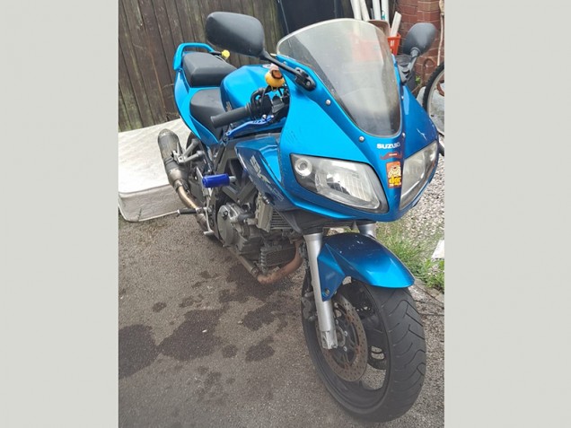 Billigste Suzuki SV650S Motorrad Verkleidung 2003-2013 - Blau