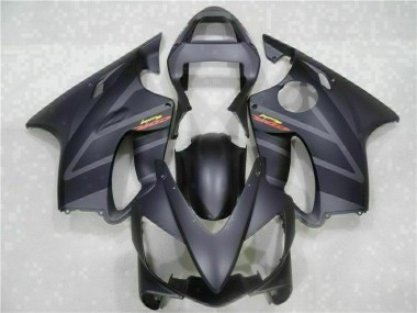 CBR 600 F4i 01-03 Motorrad Verkleidung - Matt Schwarz