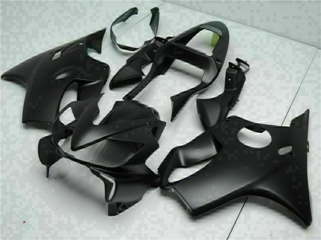 CBR 600 F4i 01-03 Motorrad Vollverkleidung - Matt Schwarz CBR 600 F4i 01-03 Motorrad Vollverkleidung - Matt Schwarz