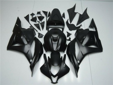 CBR 600 RR 09-12 Motorrad Verkleidungen - Matt Schwarz