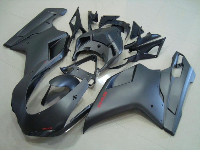 Ducati 848 1098 1198 07-14 Motorrad Verkleidungen - Matt Schwarz Ducati 848 1098 1198 07-14 Motorrad Verkleidungen - Matt Schwarz