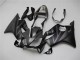 CBR 600 F4i 01-03 Motorrad Verkleidungen - Matt Schwarz Grau CBR 600 F4i 01-03 Motorrad Verkleidungen - Matt Schwarz Grau