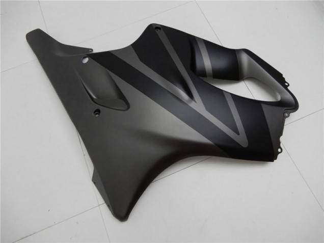 CBR 600 F4i 01-03 Motorrad Verkleidungen - Matt Schwarz Grau CBR 600 F4i 01-03 Motorrad Verkleidungen - Matt Schwarz Grau