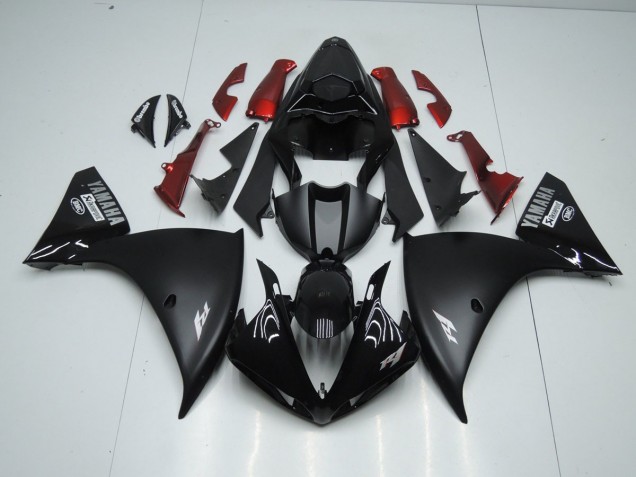 R1 12-14 Motorrad Verkleidung - Matt Schwarz R1 12-14 Motorrad Verkleidung - Matt Schwarz