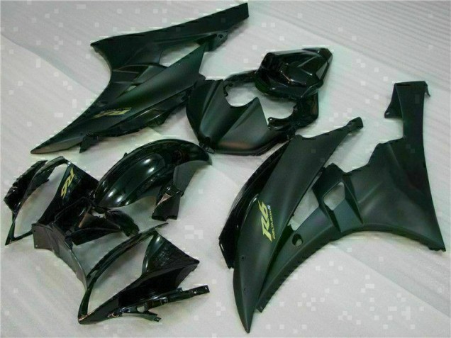 R6 06-07 Motorrad Verkleidungen - Matt Schwarz R6 06-07 Motorrad Verkleidungen - Matt Schwarz
