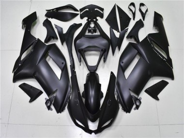ZX6R 07-08 Motorrad Verkleidungen - Matt Schwarz