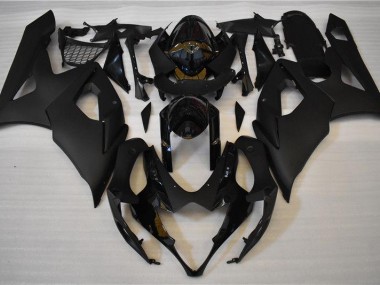 GSXR 1000 K5 05-06 Motorrad Verkleidungen - Matt schwarz Glänzend