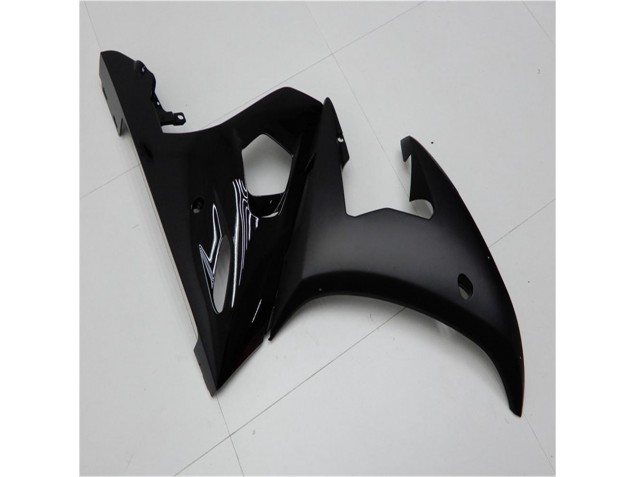 R6 03-05 Motorrad Verkleidungen - Matt schwarz Glänzend R6 03-05 Motorrad Verkleidungen - Matt schwarz Glänzend