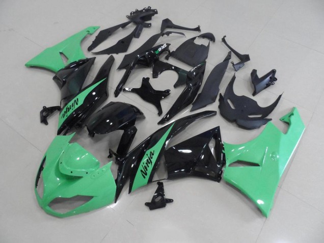 ZX6R 09-12 Motorrad Verkleidungen - Metallic Grün ZX6R 09-12 Motorrad Verkleidungen - Metallic Grün