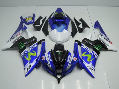 R6 08-16 Motorrad Verkleidungen - Neu Movistar