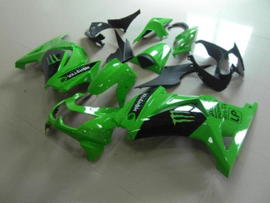 ZX 250R 08-12 Motorrad Verkleidungen - Neues Grünes Monster