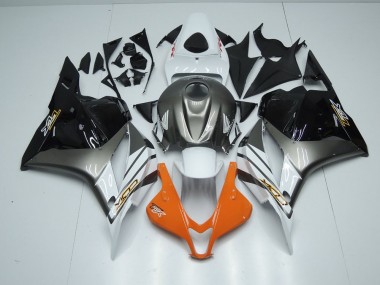 CBR 600 RR 09-12 Motorrad Verkleidungen - Orange Grau Schwarz