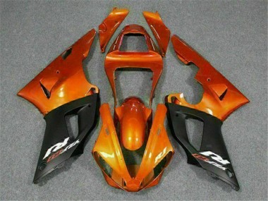 R1 00-01 Motorrad Vollverkleidung - Orange