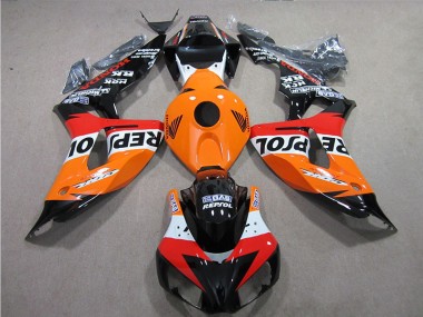 CBR 1000 RR 06-07 Motorrad Verkleidungen - Orange Repsol